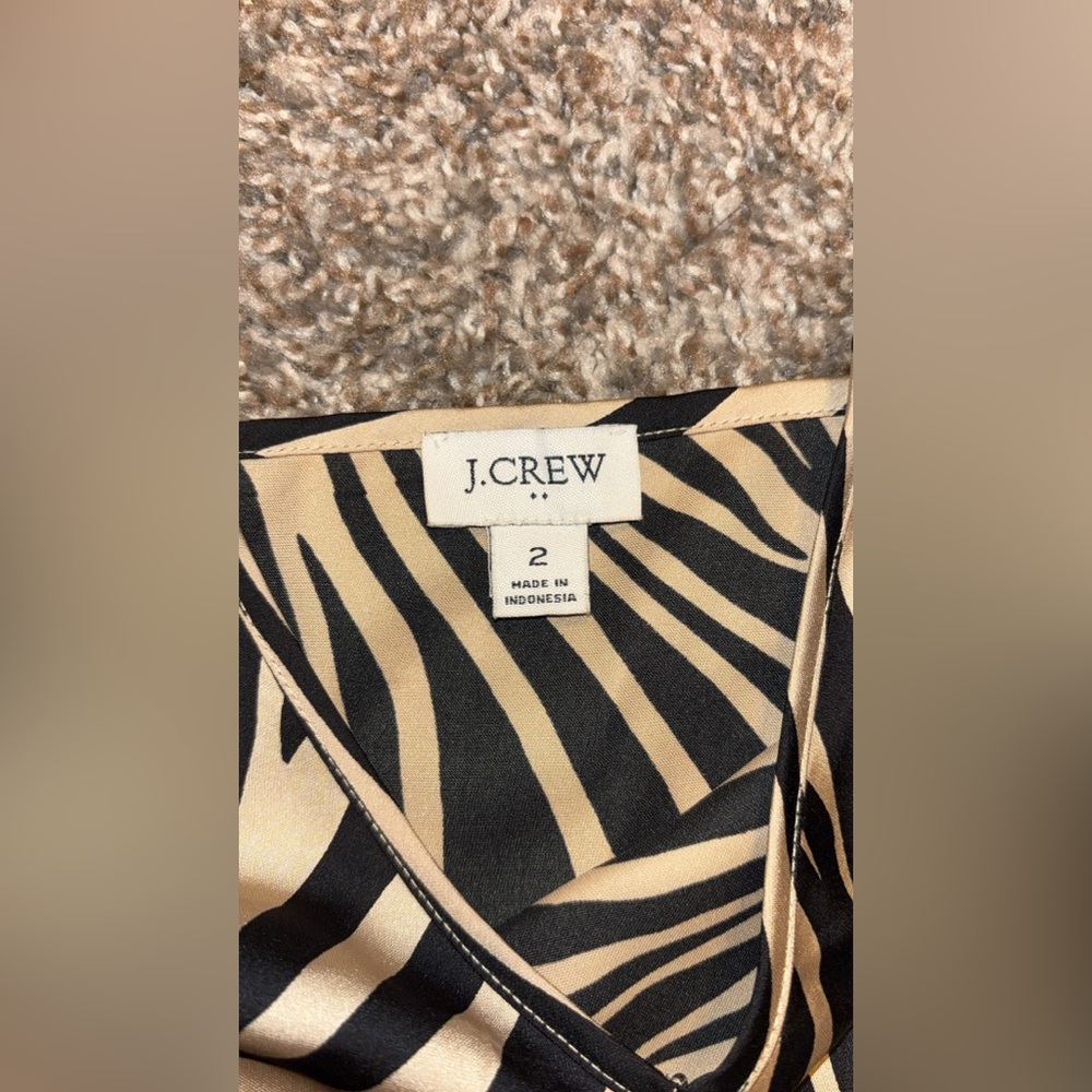 J. Crew Zebra Print Cami - Picture 6 of 6